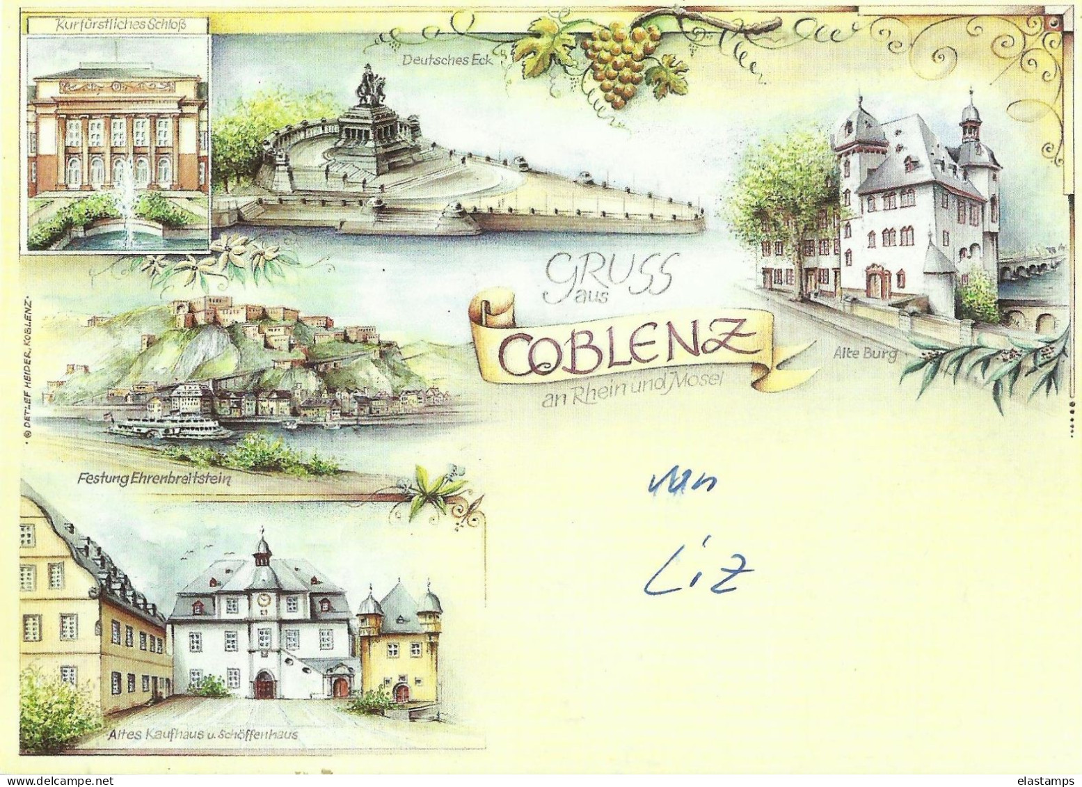 AK DE COBLENZ REPRINT - Greetings From...