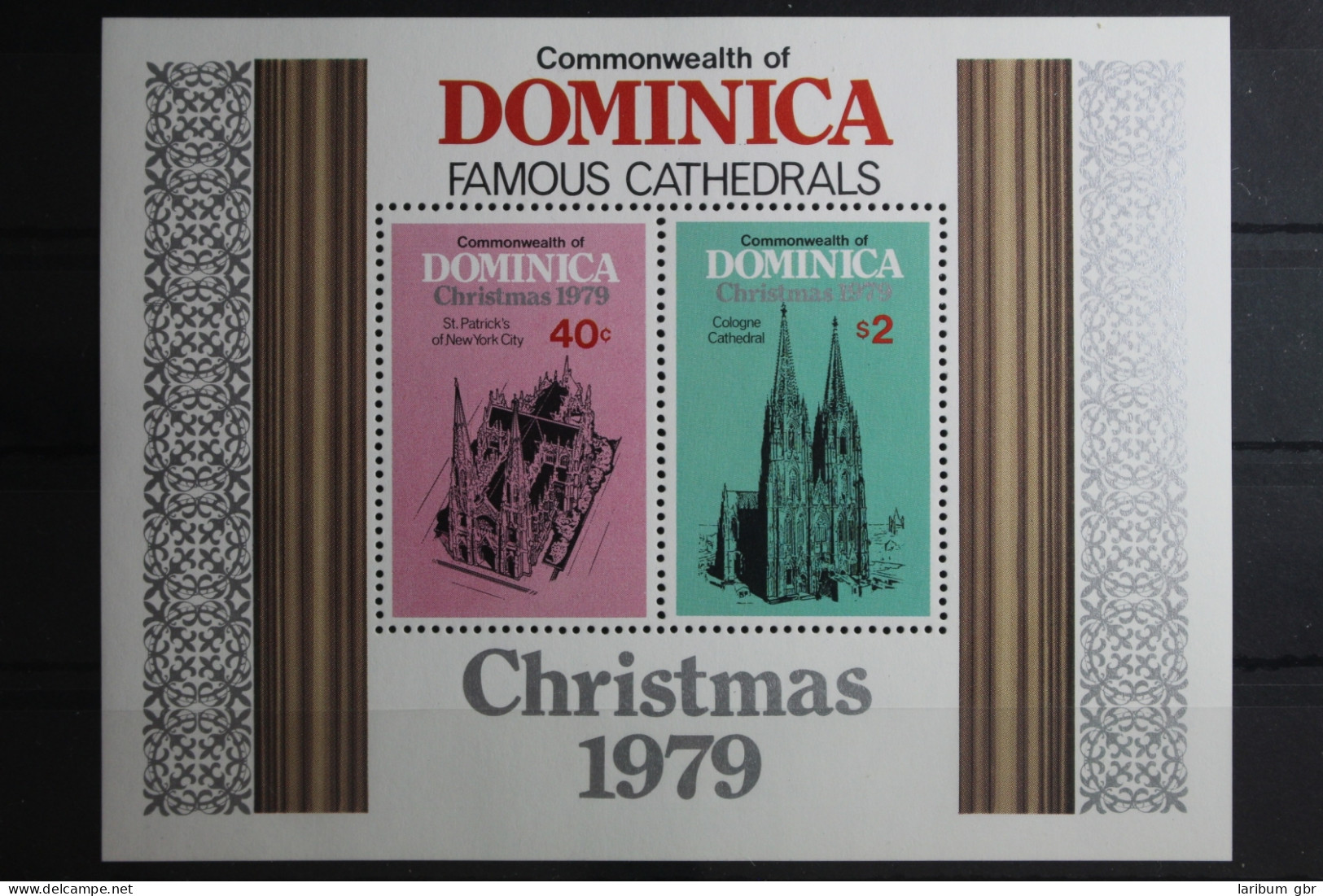 Dominica Block 59 Mit 655-656 Postfrisch #UL067 - Dominique (1978-...)