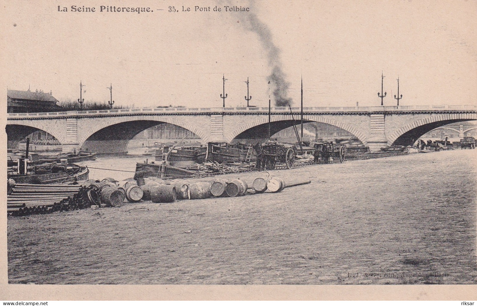 PARIS(13 Em ARRONDISSEMENT) BATEAU DE PENICHE - District 13