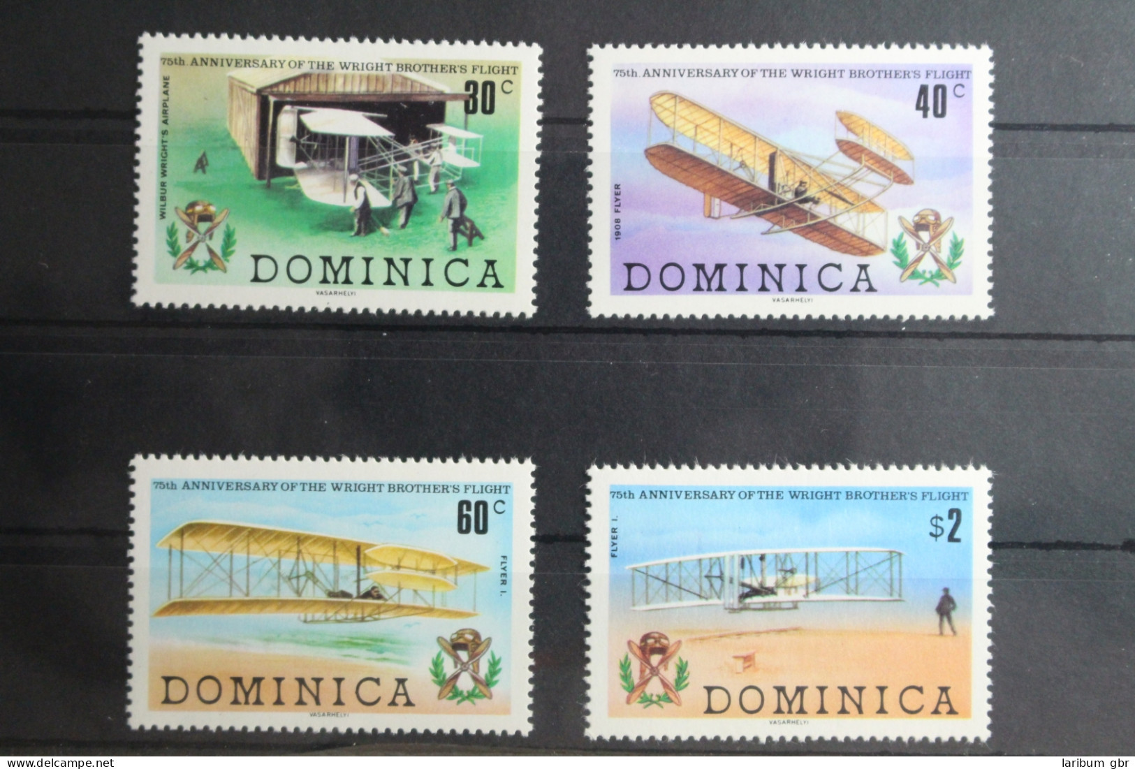 Dominica 581-584 Postfrisch #UL139 - Airplanes