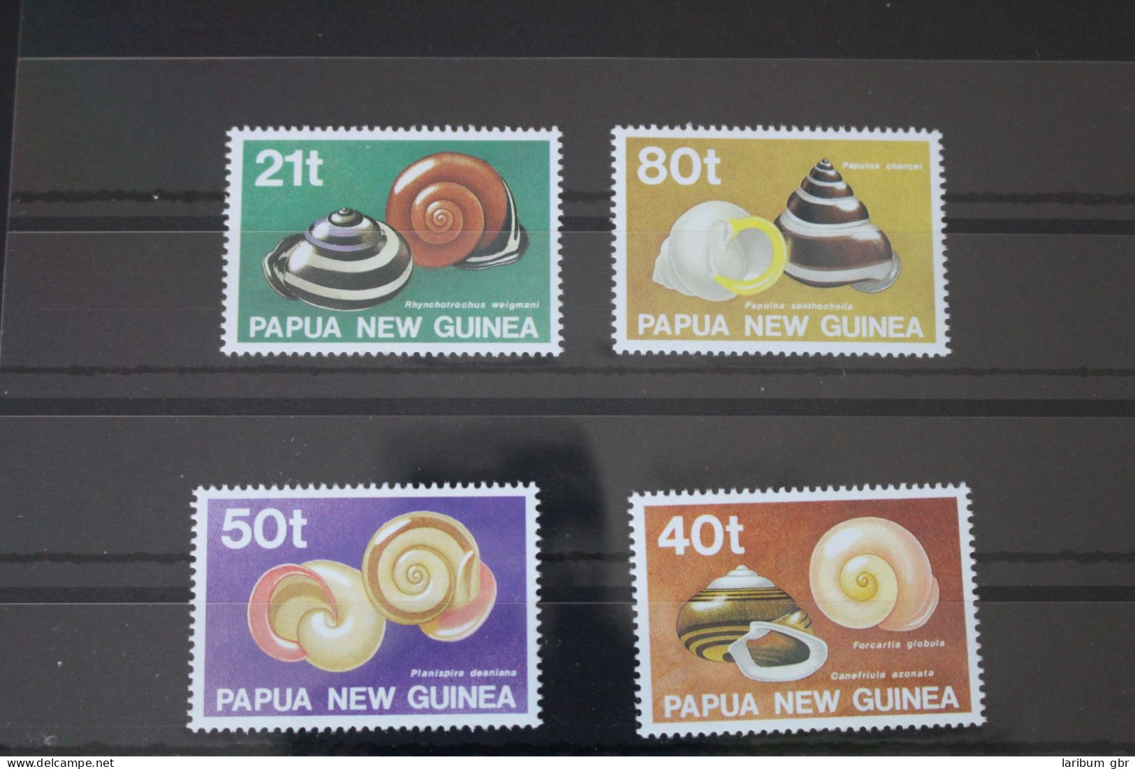 Papua Neuguinea 631-634 Postfrisch Meerestiere #WR581 - Papua New Guinea