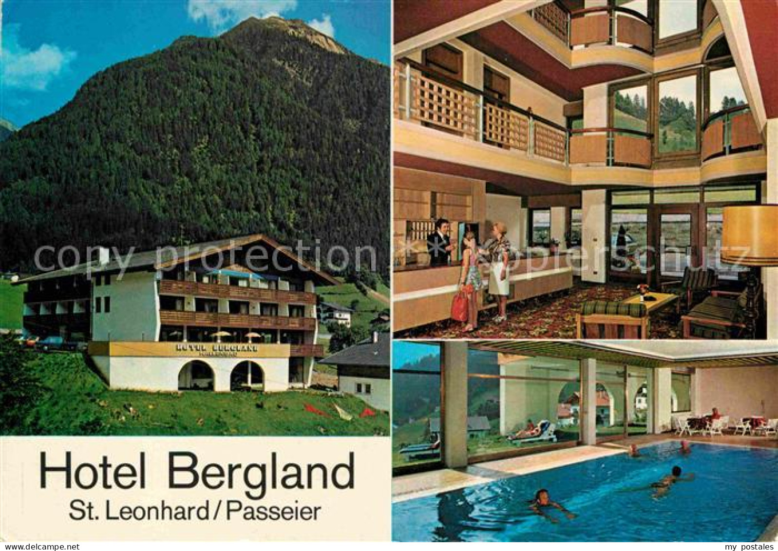 72791248 St Leonhard Passeier Hotel Bergland Firenze - Autres & Non Classés