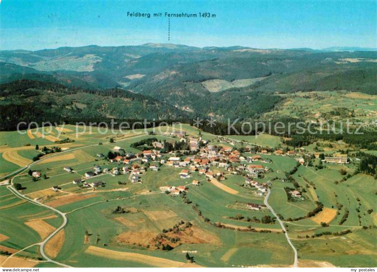 72791244 Hoechenschwand Fliegeraufnahme Hoechenschwand - Hoechenschwand