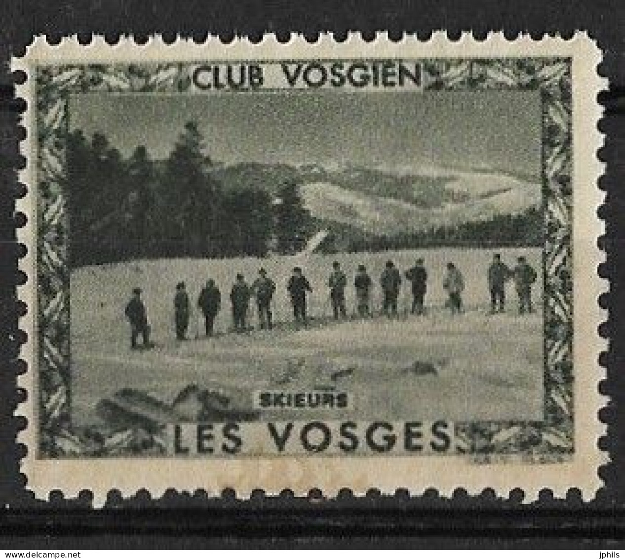 CLUB VOSGIEN LES VOSGES ** SKIEURS - Tourismus (Vignetten)