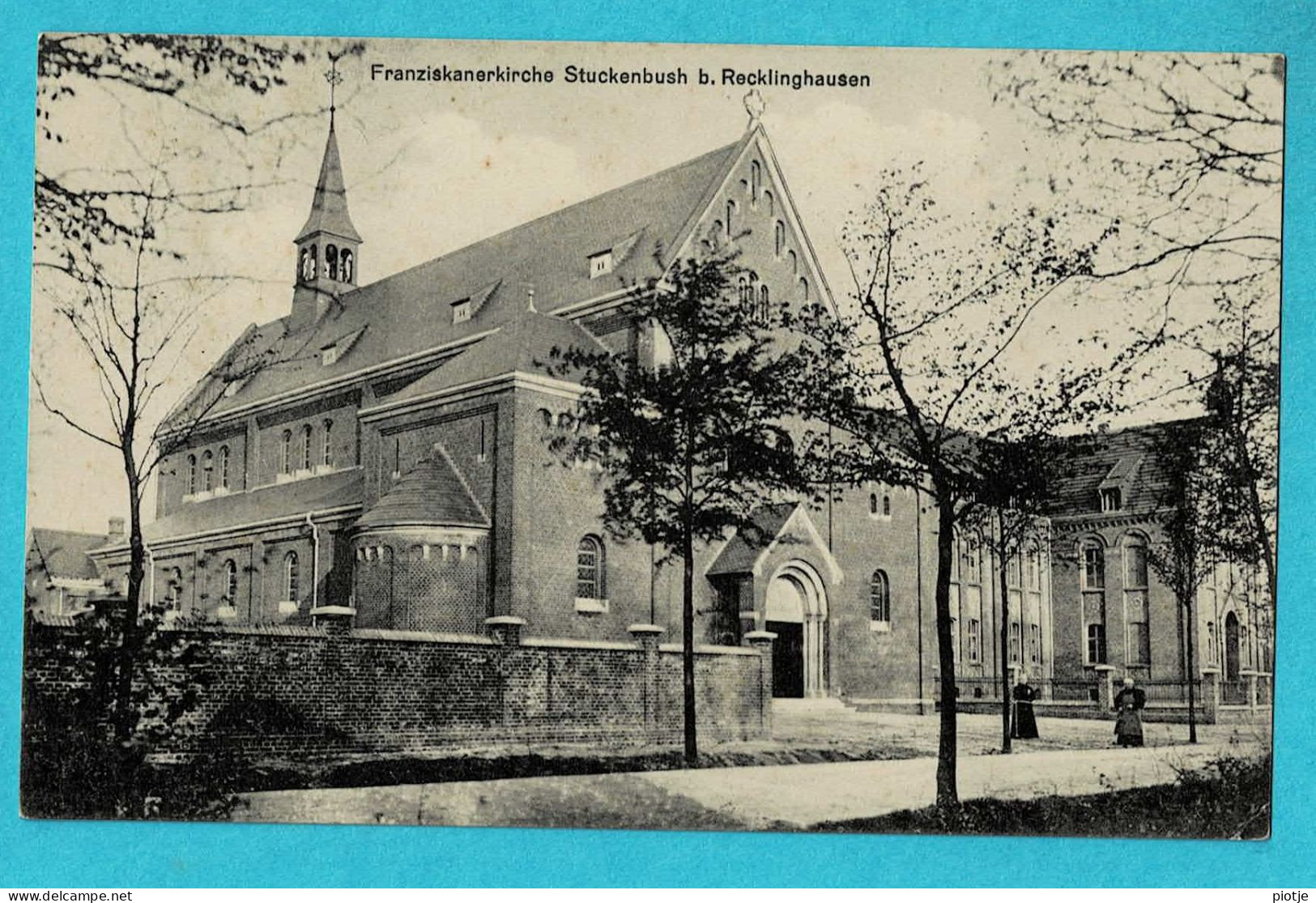 * Stuckenbush B. Recklinghausen (Nordrhein Westfalen - Deutschland) * (Verlag E. Röttger) Franziskaner Kirche, église - Recklinghausen