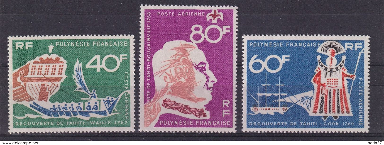 Polynésie Poste Aérienne N°22/24 - Neuf ** Sans Charnière - TB - Unused Stamps