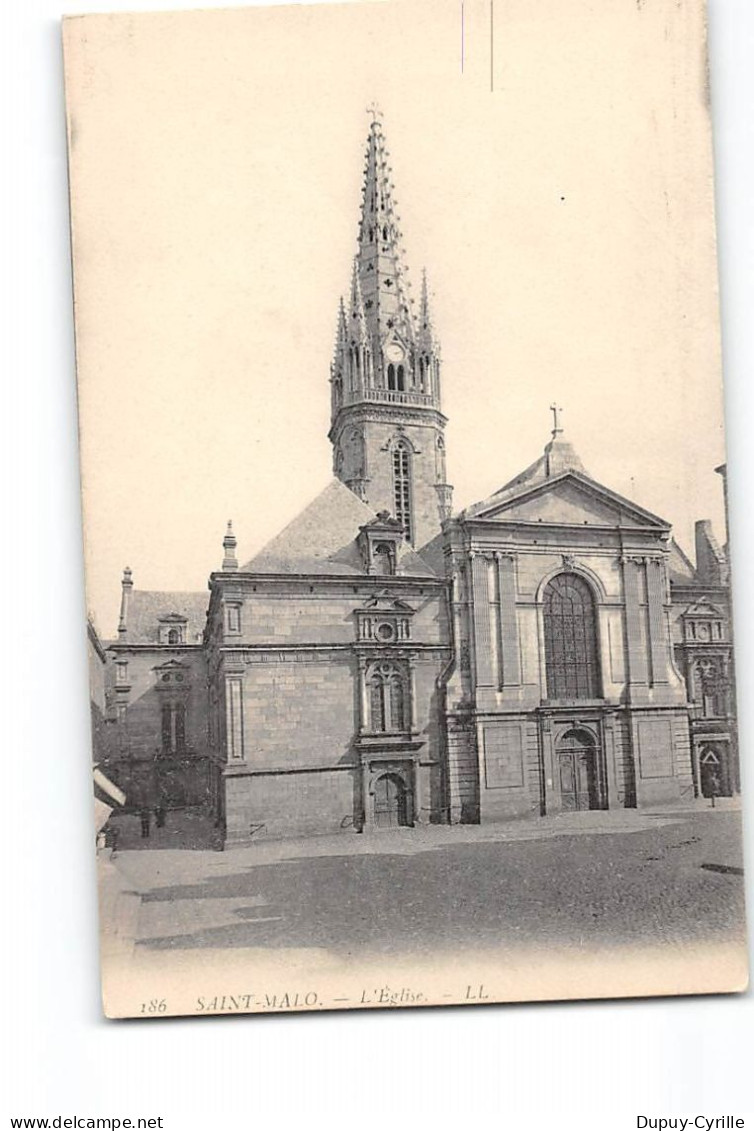 SAINT MALO - L'Eglise - Très Bon état - Saint Malo