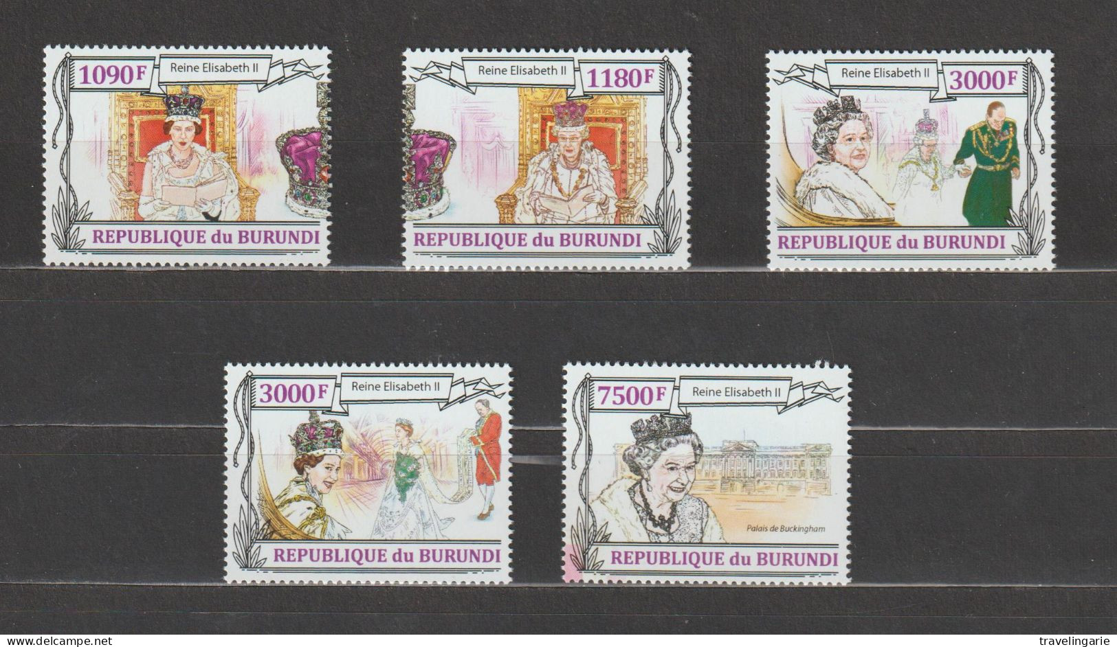 Burundi 2013 60th Anniversary Crowning Of Queen Elizabeth II MNH/** - Nuevos