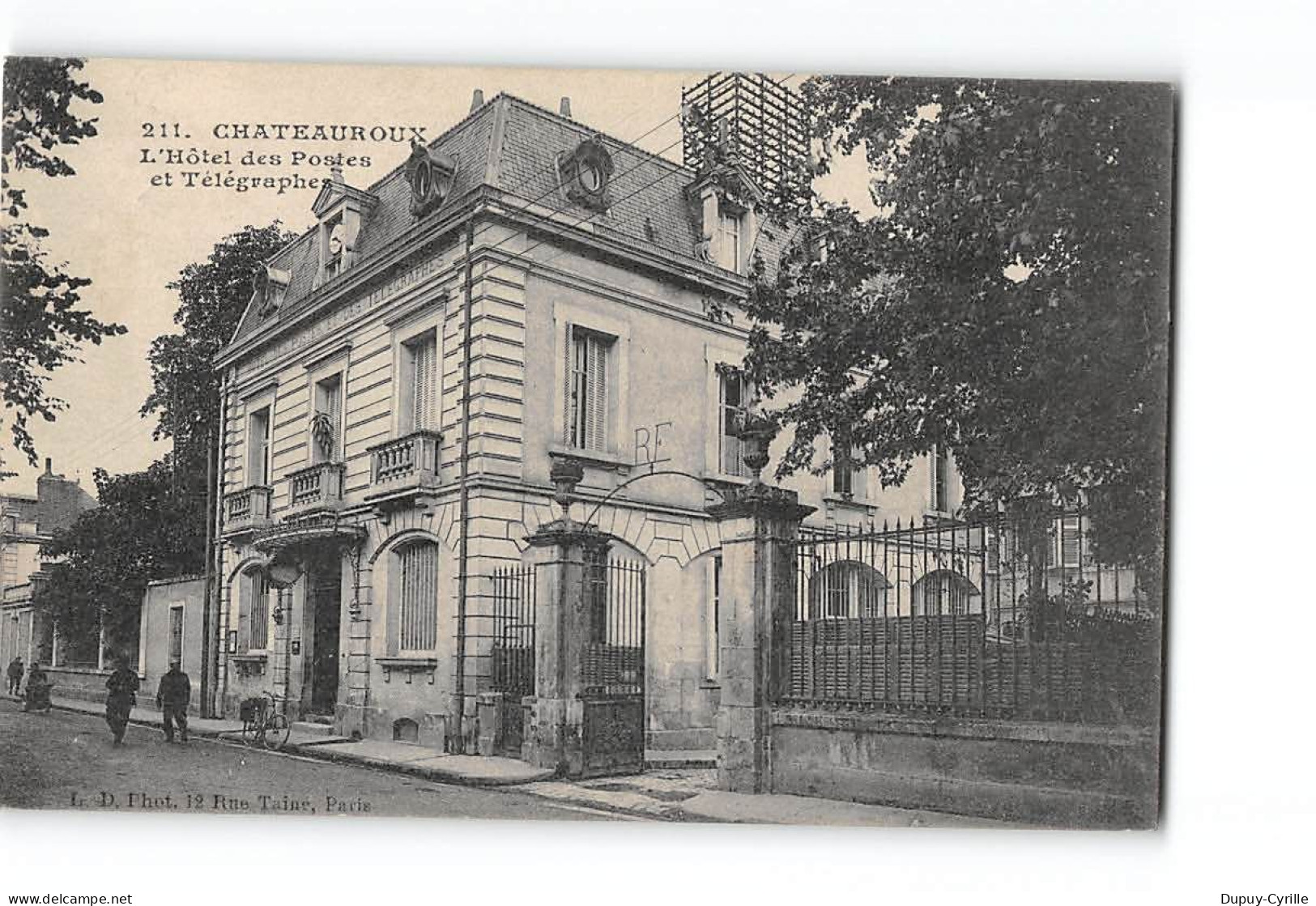 CHATEAUROUX - L'Hôtel Des Postes Et Télégraphes - Très Bon état - Chateauroux