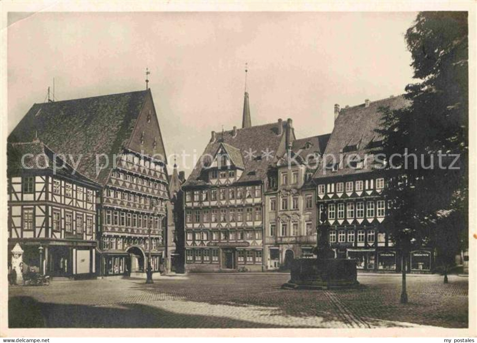 72790752 Hildesheim Marktplatz Knochenhaueramtshaus Hildesheim - Hildesheim