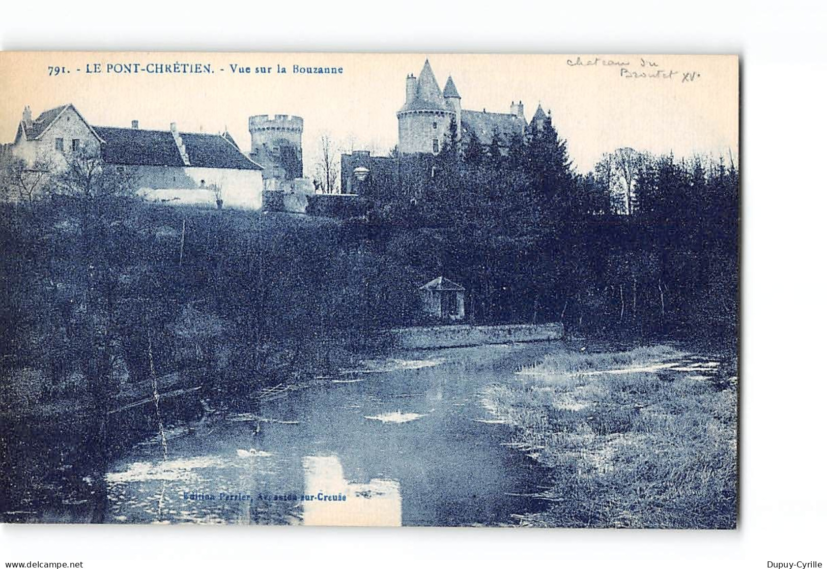 LE PONT CHRETIEN - Vue Sur La Bouzanne - Très Bon état - Autres & Non Classés