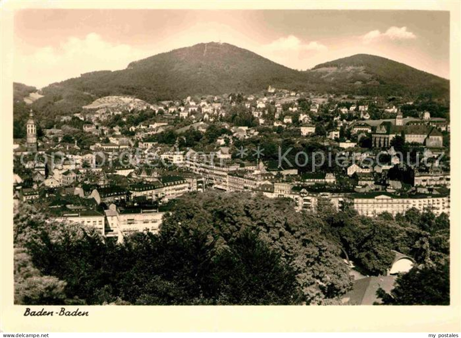 72790750 Baden-Baden Panorama  Baden-Baden - Baden-Baden