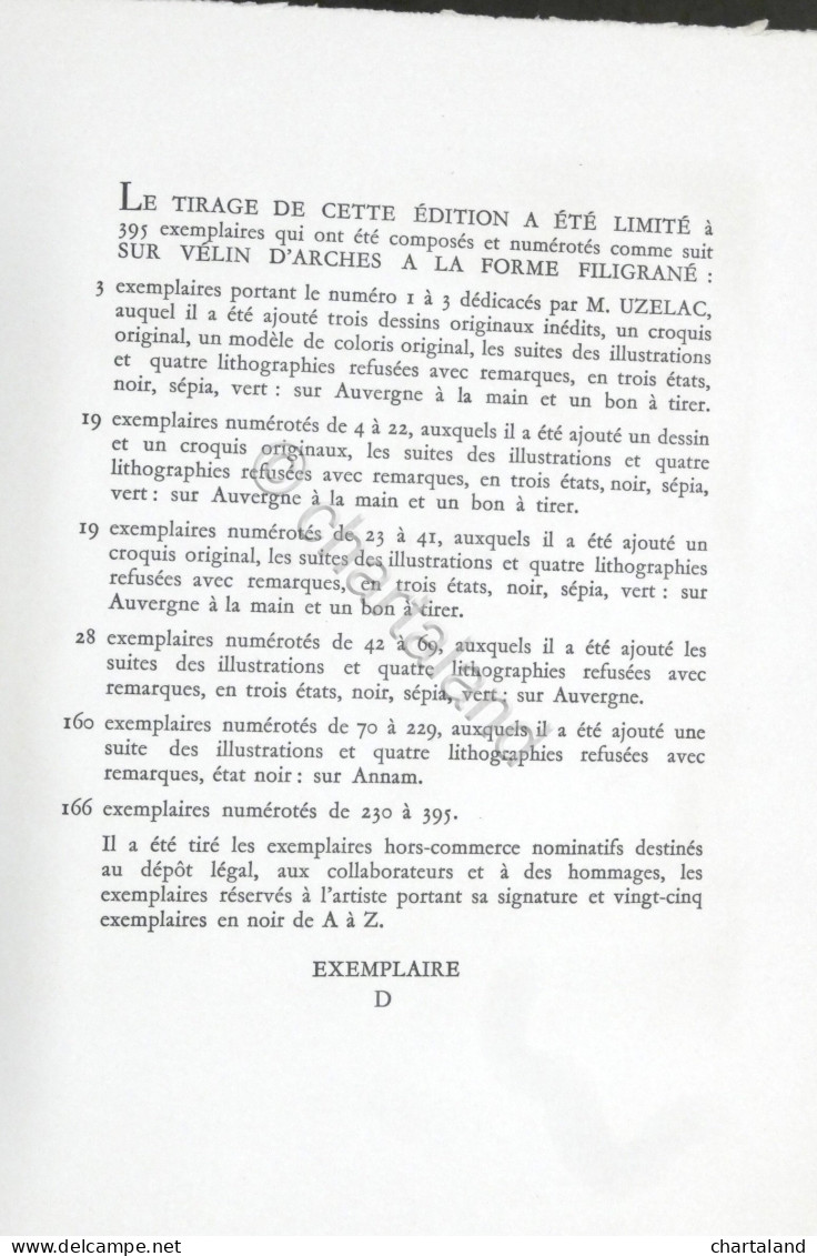 Comte A. Hamilton - Zeneyde - 1954 Edition D’Art Eryx - Litografie Di M. Uzelac - Sonstige & Ohne Zuordnung