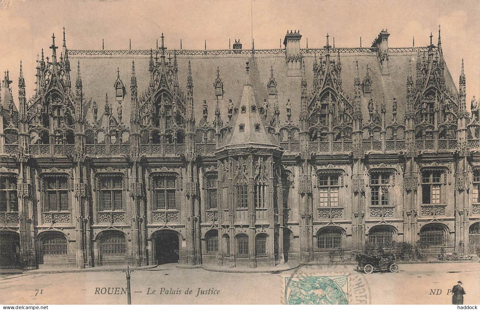 ROUEN : LE  PALAIS DE JUSTICE - Rouen