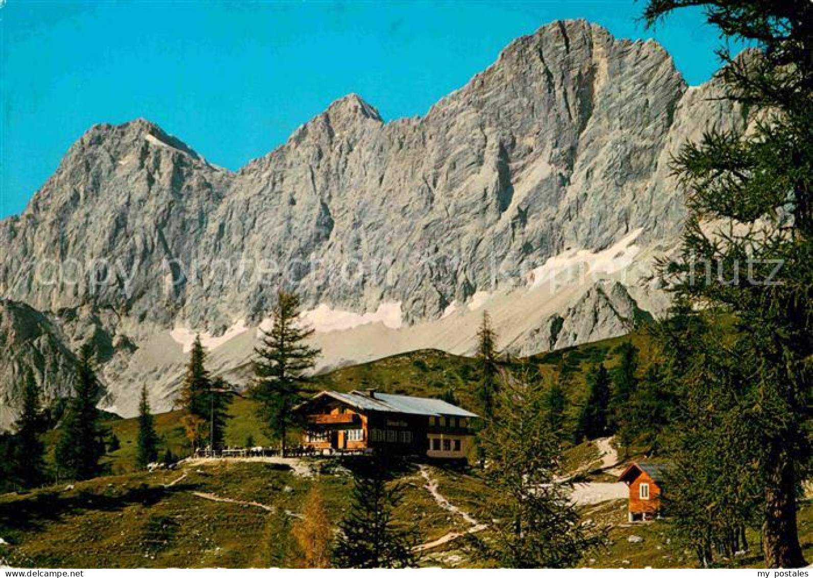 72790589 Tuerlwandhuette Am Ende Des Dachstein  Tuerlwandhuette - Autres & Non Classés