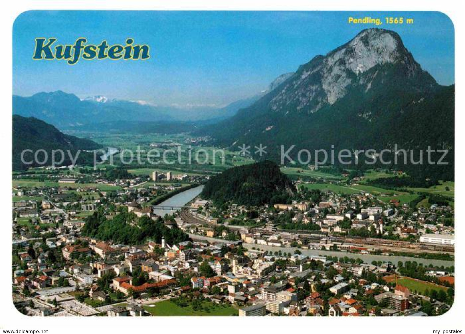 72790529 Kufstein Tirol Fliegeraufnahme Kufstein - Andere & Zonder Classificatie