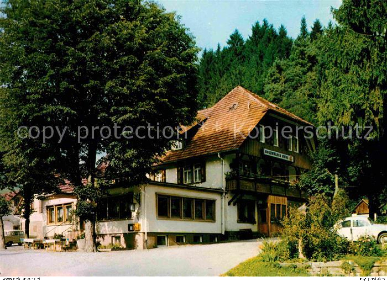 72790496 Bad Rippoldsau Schwarzwald Gasthof Metzgerei Pension Zur Holzwaelder Ho - Sonstige & Ohne Zuordnung