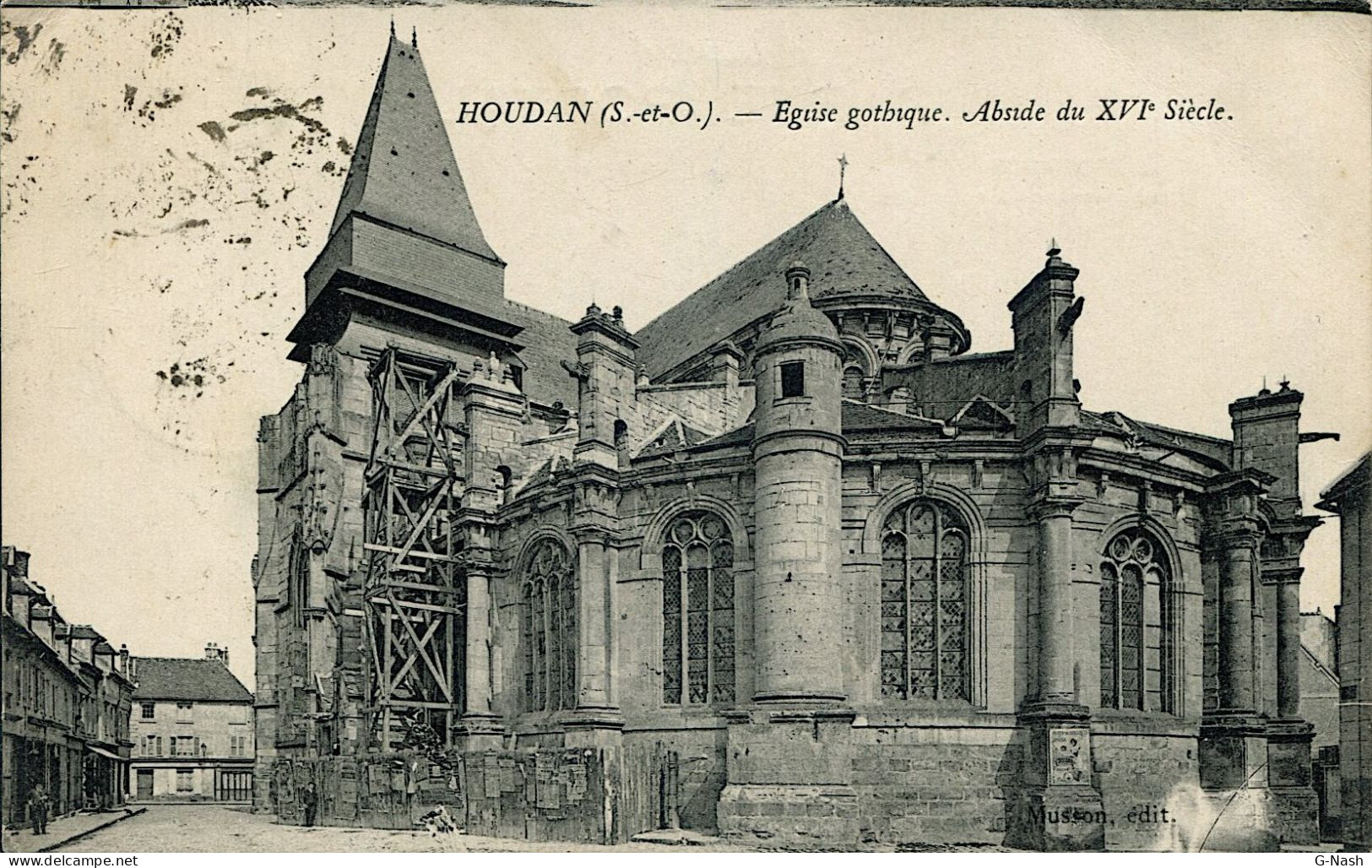 CPA 78 - Houdan - Eglise Gothique - Abside Du XVIè Siècle - Houdan