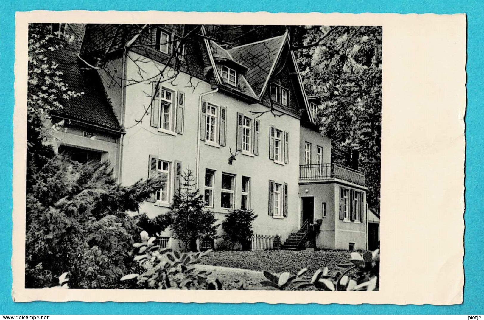* Deutschland - Germany * (Agfa Carte Photo) à Identifier, Le Manoir, Home De L'Aumonerie, Unique, Old, Rare - Autres & Non Classés