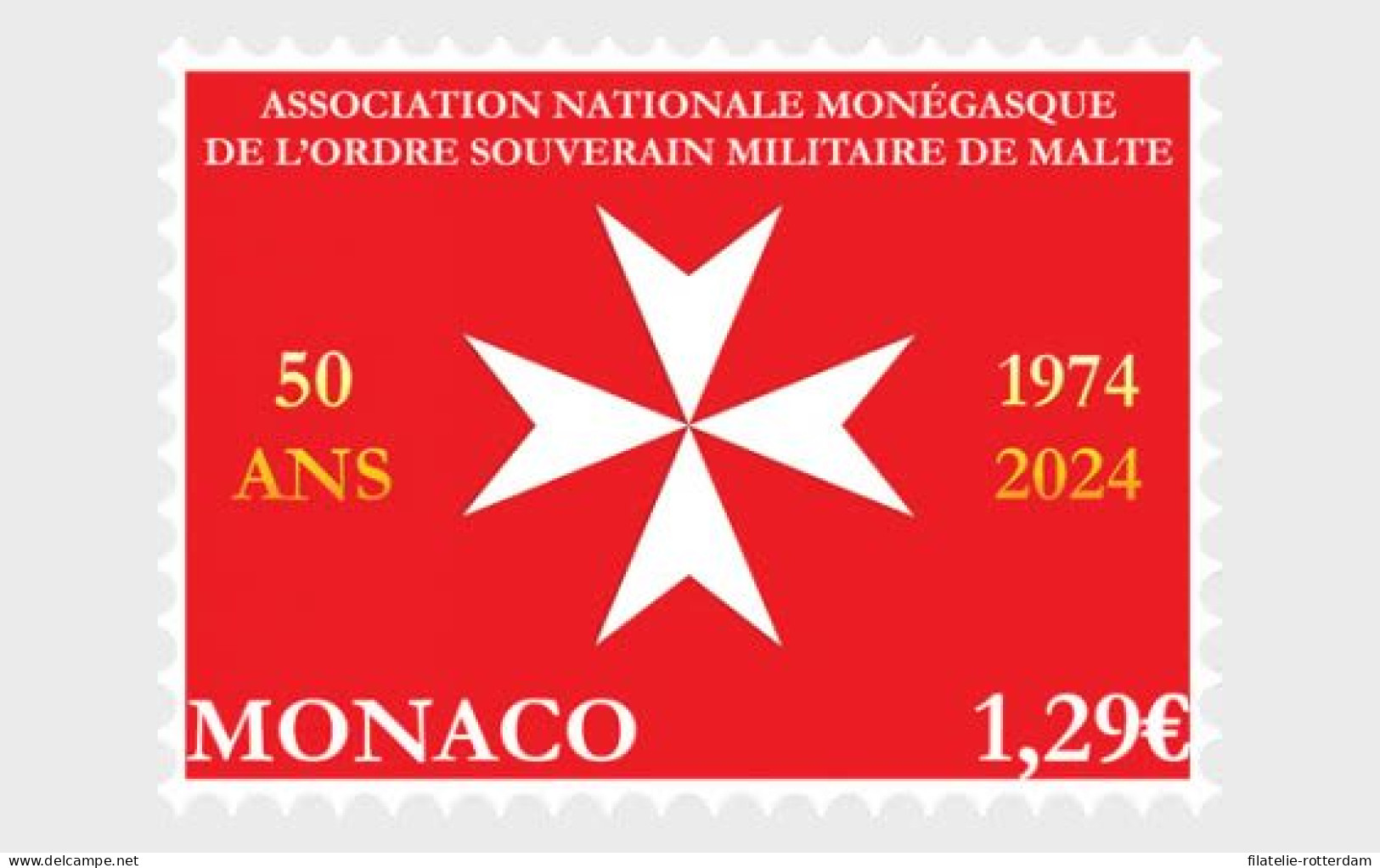 Monaco - Postfris / MNH - 50 Years Order Of Malta 2024 - Ungebraucht