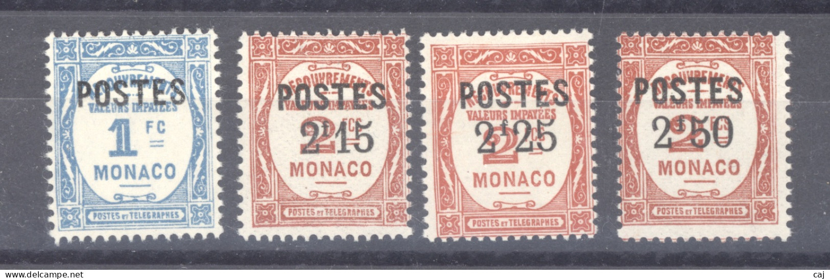 Monaco  :  Yv  150-53  * - Neufs