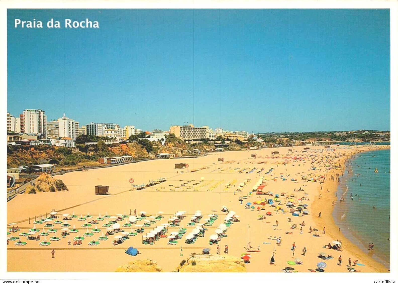 PRAIA DA ROCHA, Portimão, Algarve - A Praia  (2 Scans) - Faro
