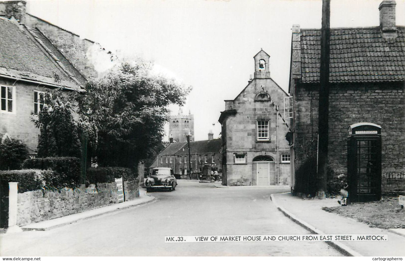 Martock Market House And Church - Autres & Non Classés