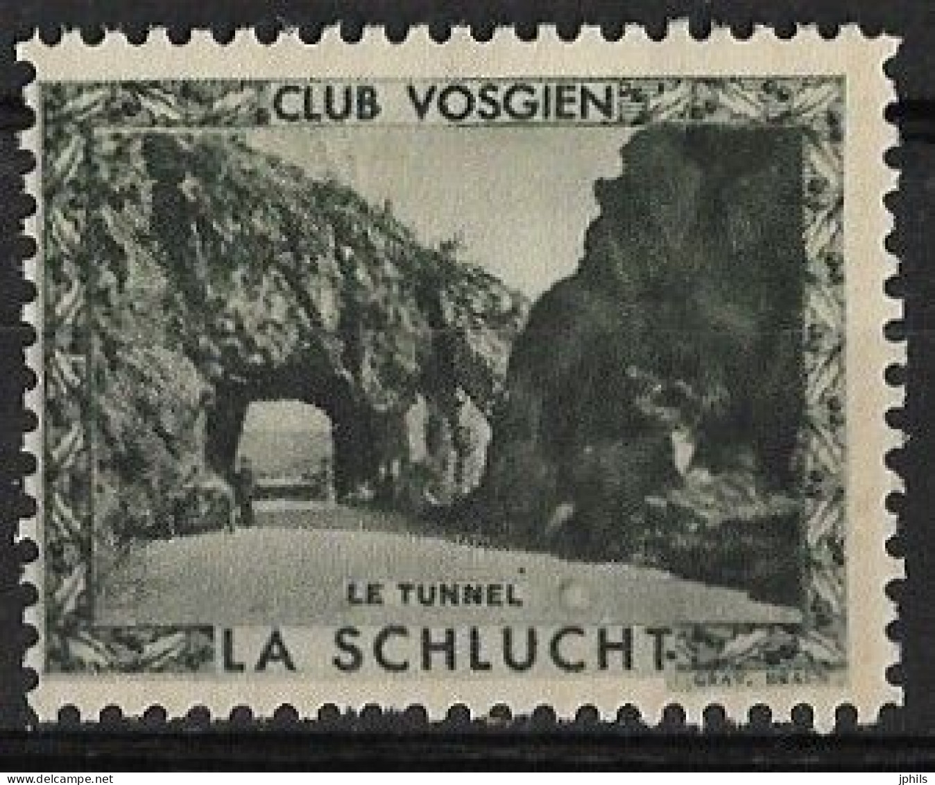 CLUB VOSGIEN LA SCHLUCHT ** LE TUNNEL - Tourisme (Vignettes)