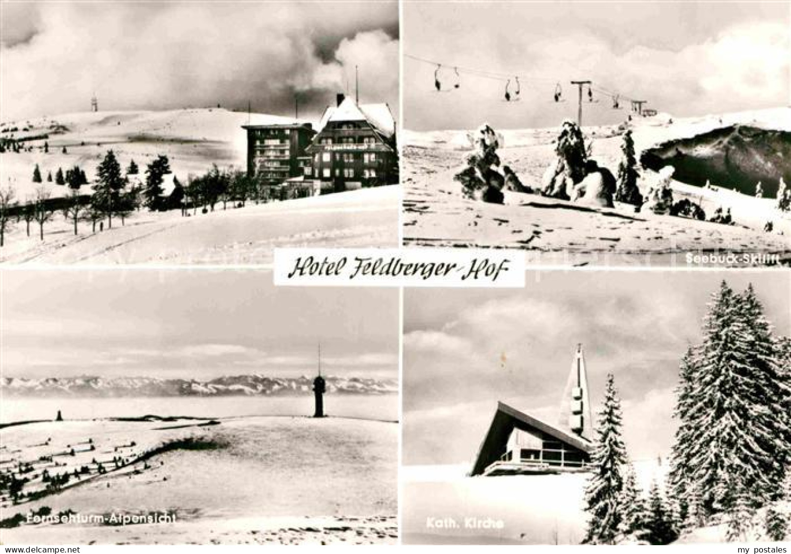 72790026 Feldberg Schwarzwald Seebuck Skilift Fersehturm Hotel Feldberger Hof Fe - Feldberg