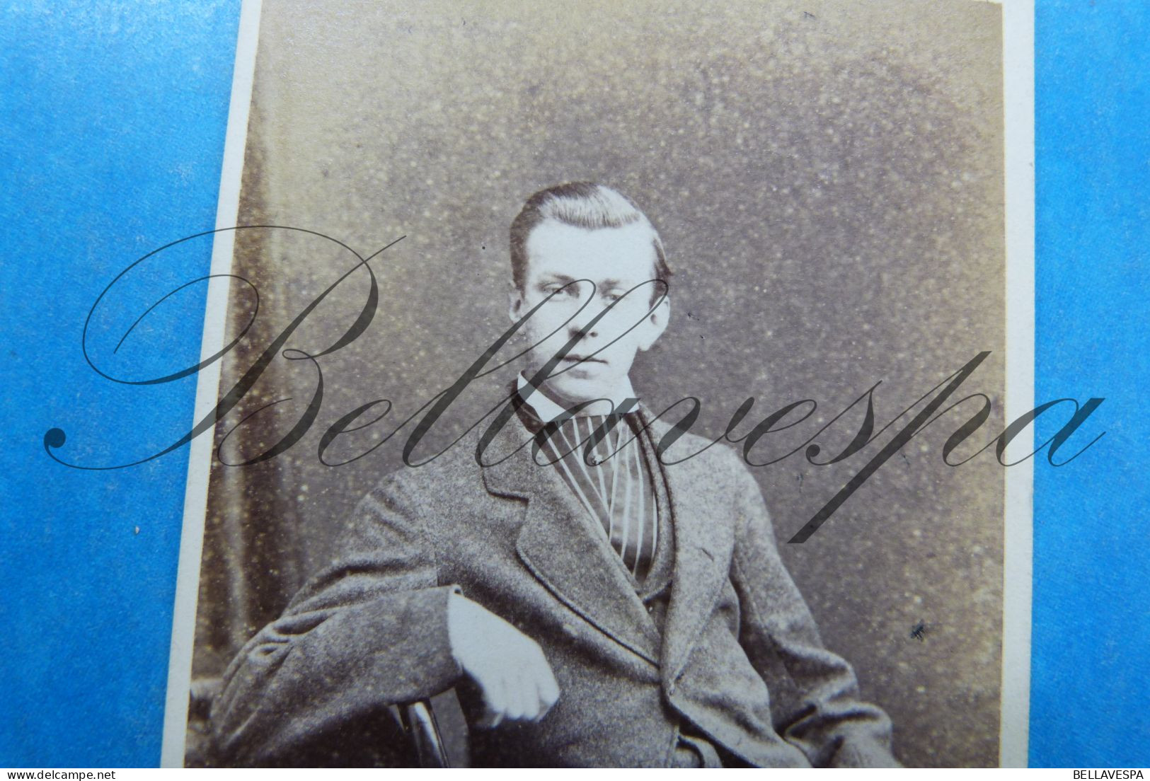 C.D.V. Carte De Visite. Atelier Portret Photo  COOPER J. Darlington. - Identifizierten Personen