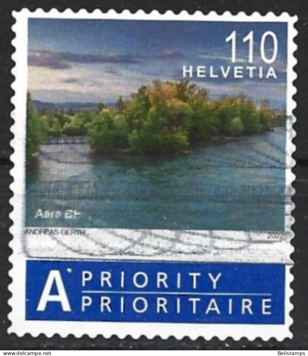 Switzerland 2022. Scott #1844 (U) Aare River - Gebraucht