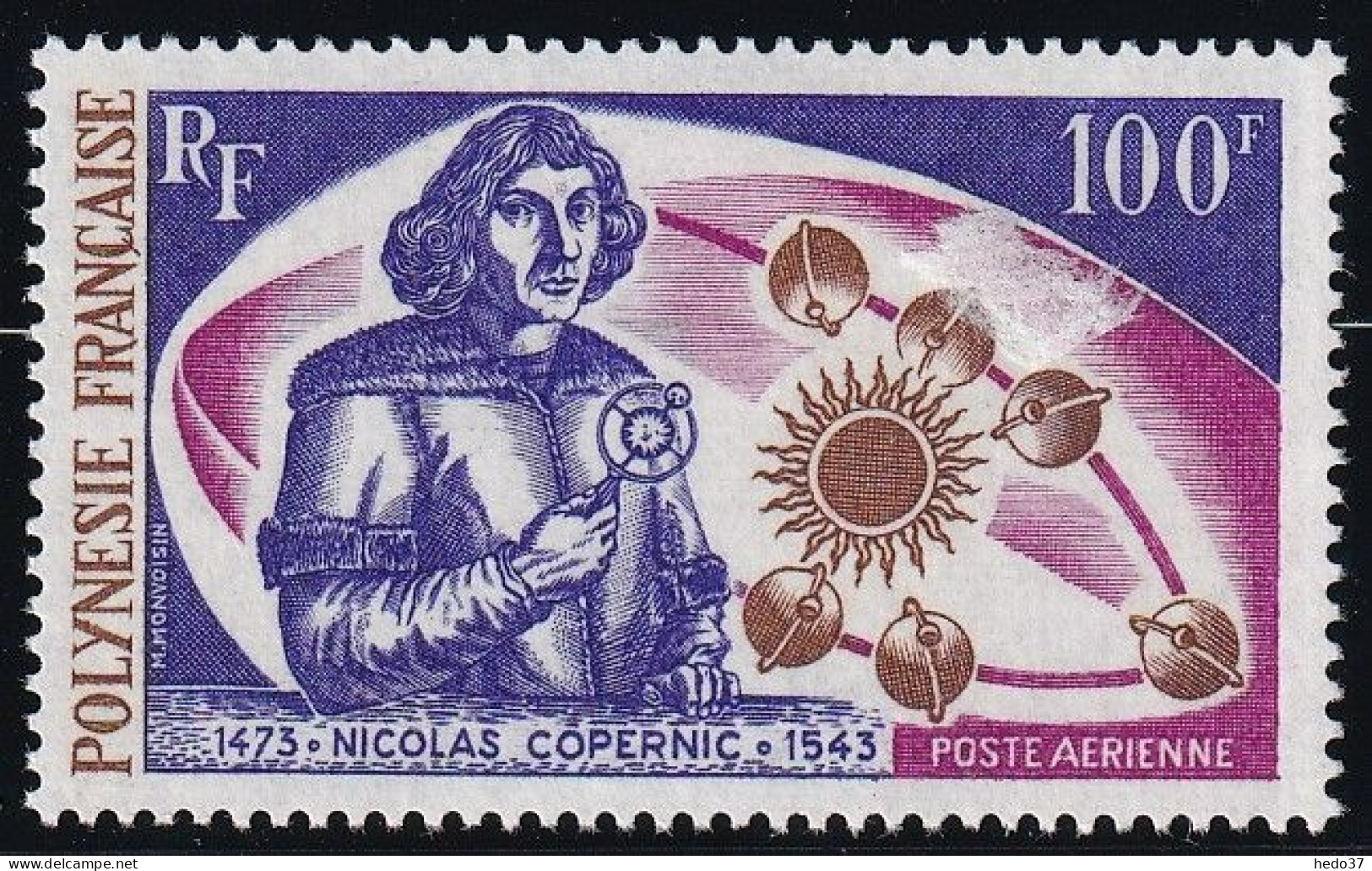 Polynésie Poste Aérienne N°72 - Neuf ** Sans Charnière - TB - Unused Stamps