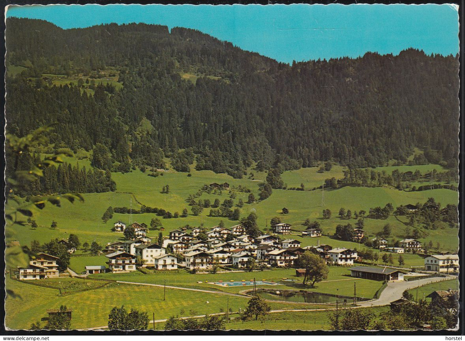 Austria - 5621 Sankt Veit Im Pongau - Alte Ortsansicht - Siedlung Mit Schwimmbad - St. Johann Im Pongau