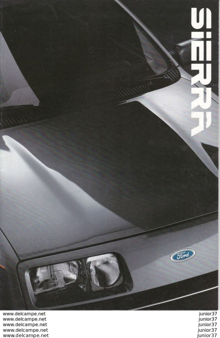 Catalogue Ford 1985, Sierra Break Ghia 4x4, Berline Laser,L, GL, Ghia, Coupé 2l - Cars