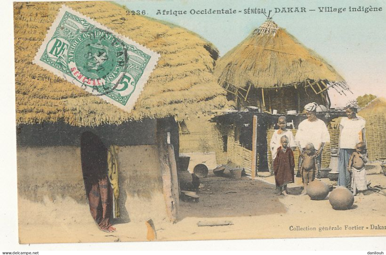 SENEGAL / DAKAR  Village Indigène  2236  Edit Fortier - Senegal