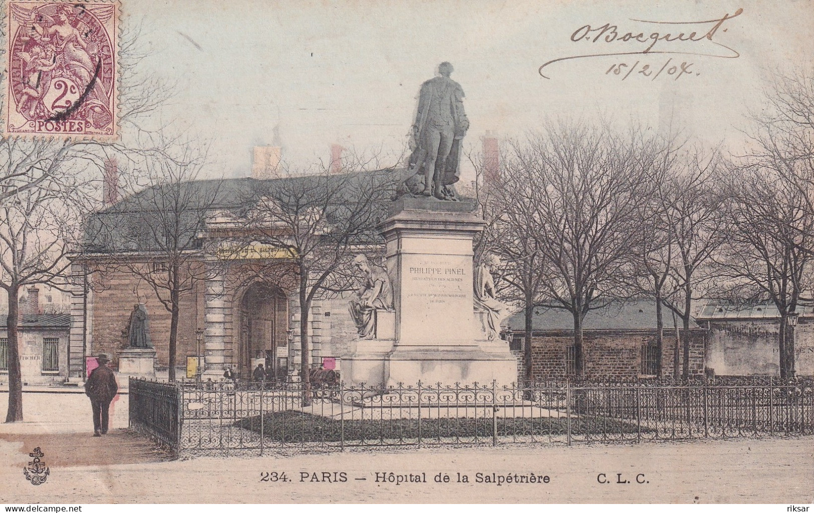 PARIS(13 Em ARRONDISSEMENT) HOPITAL DE LA SALPETRIERE - Arrondissement: 13
