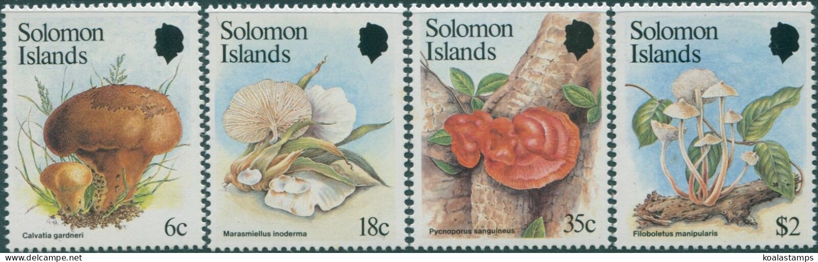Solomon Islands 1984 SG513-516 Fungi Set MNH - Solomon Islands (1978-...)