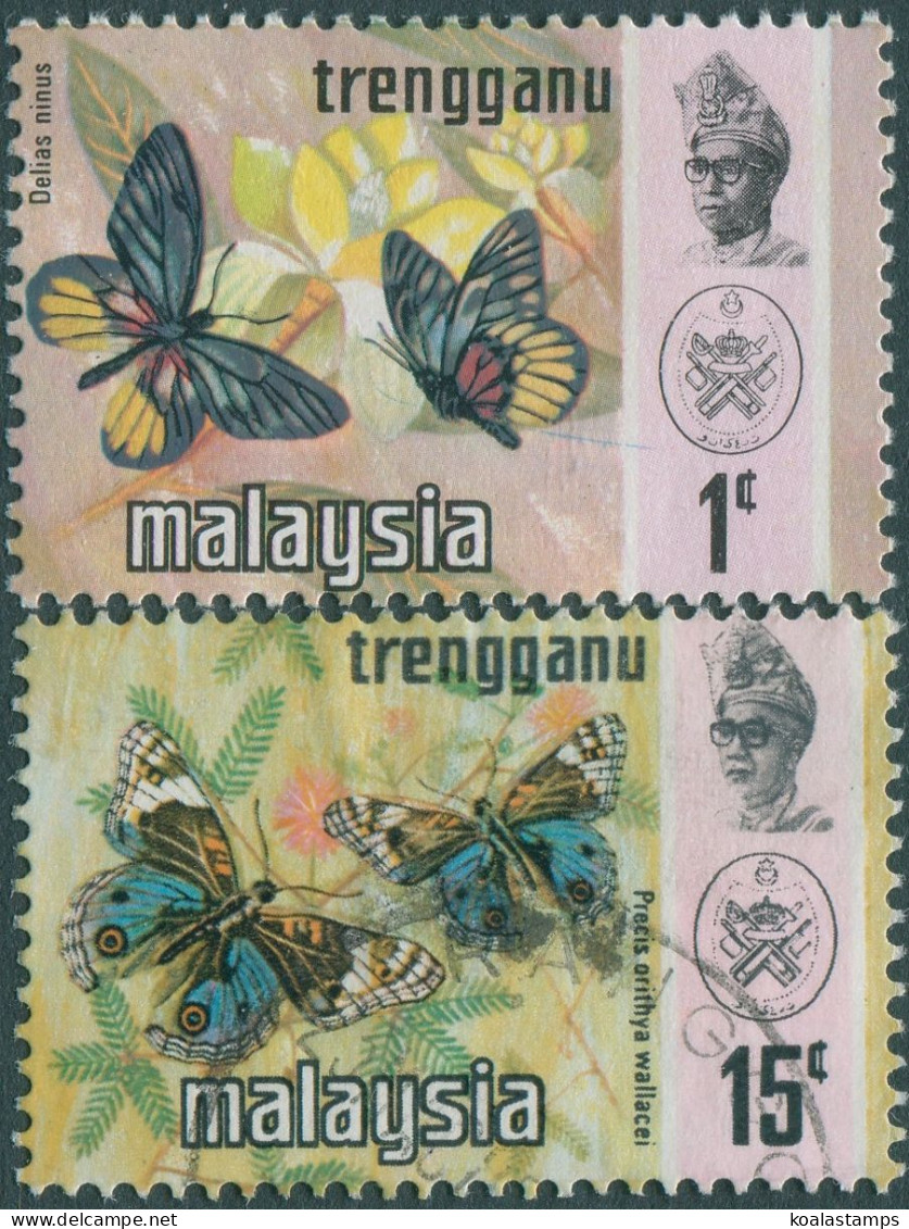 Malaysia Trengganu 1971 SG110-113 Butterflies (2) FU - Trengganu