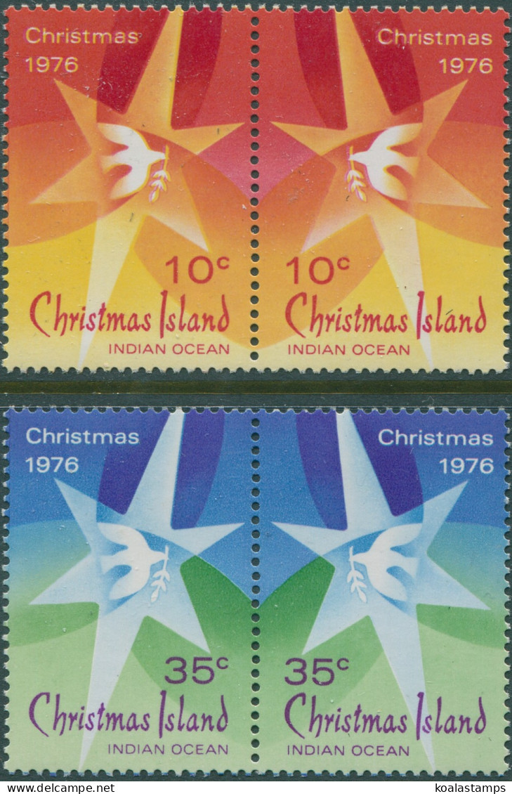 Christmas Island 1976 SG63-66 Christmas Set MNH - Christmaseiland