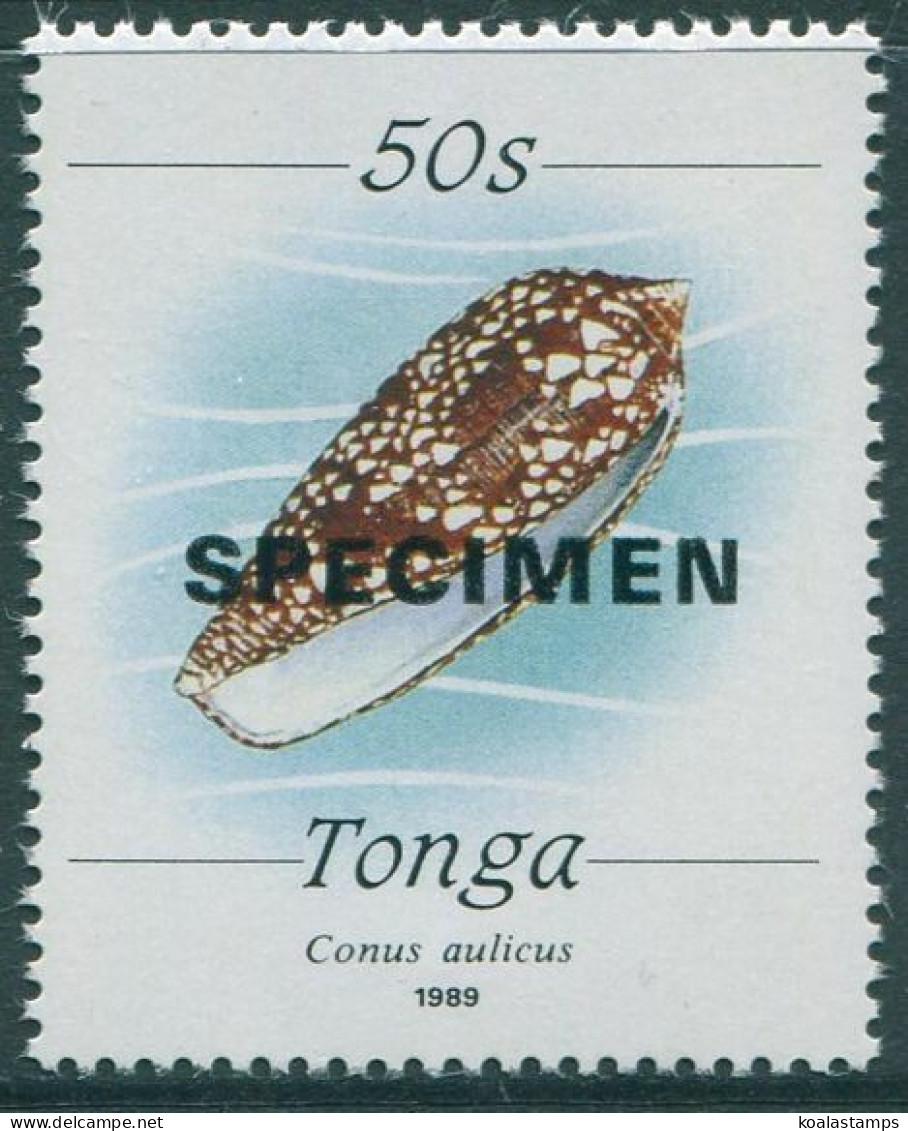 Tonga 1989 SG1011 50s Princely Cone SPECIMEN MNH - Tonga (1970-...)