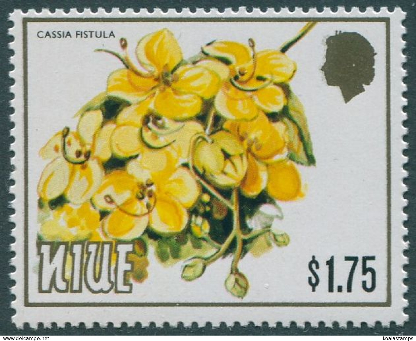Niue 1984 SG537 $1.75 Flower Cassia Fistula MNH - Niue