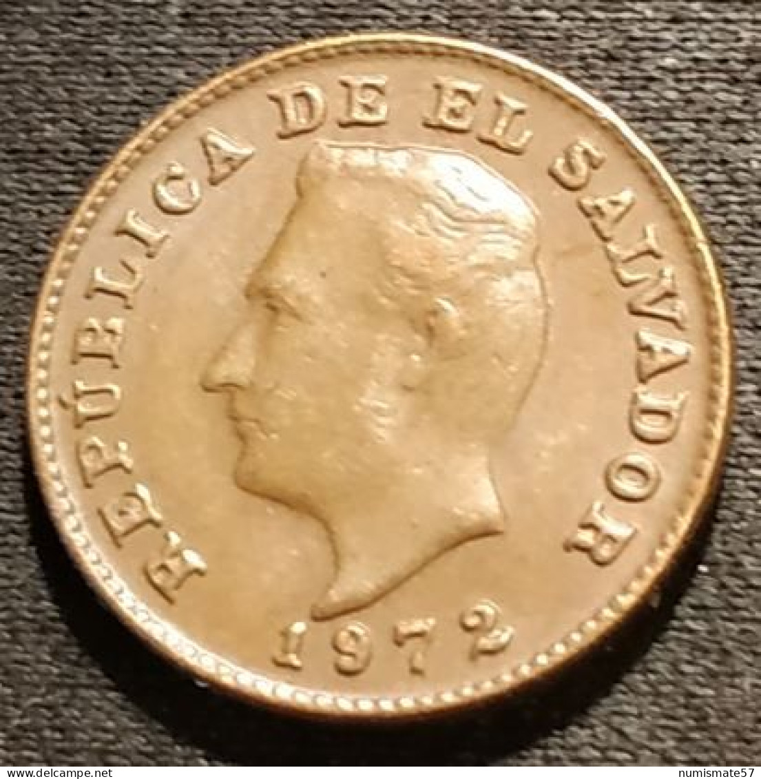 EL SALVADOR - 1 CENTAVO 1972 - KM 135.1 - Salvador