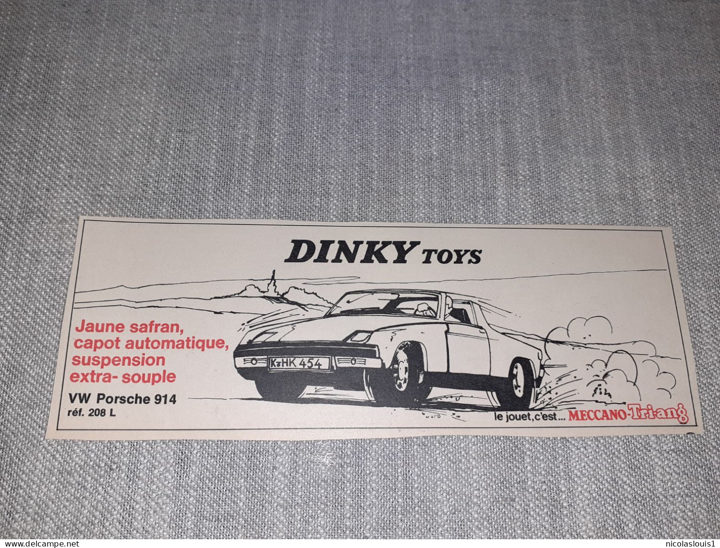 Publicité Dinky Toys - Advertising