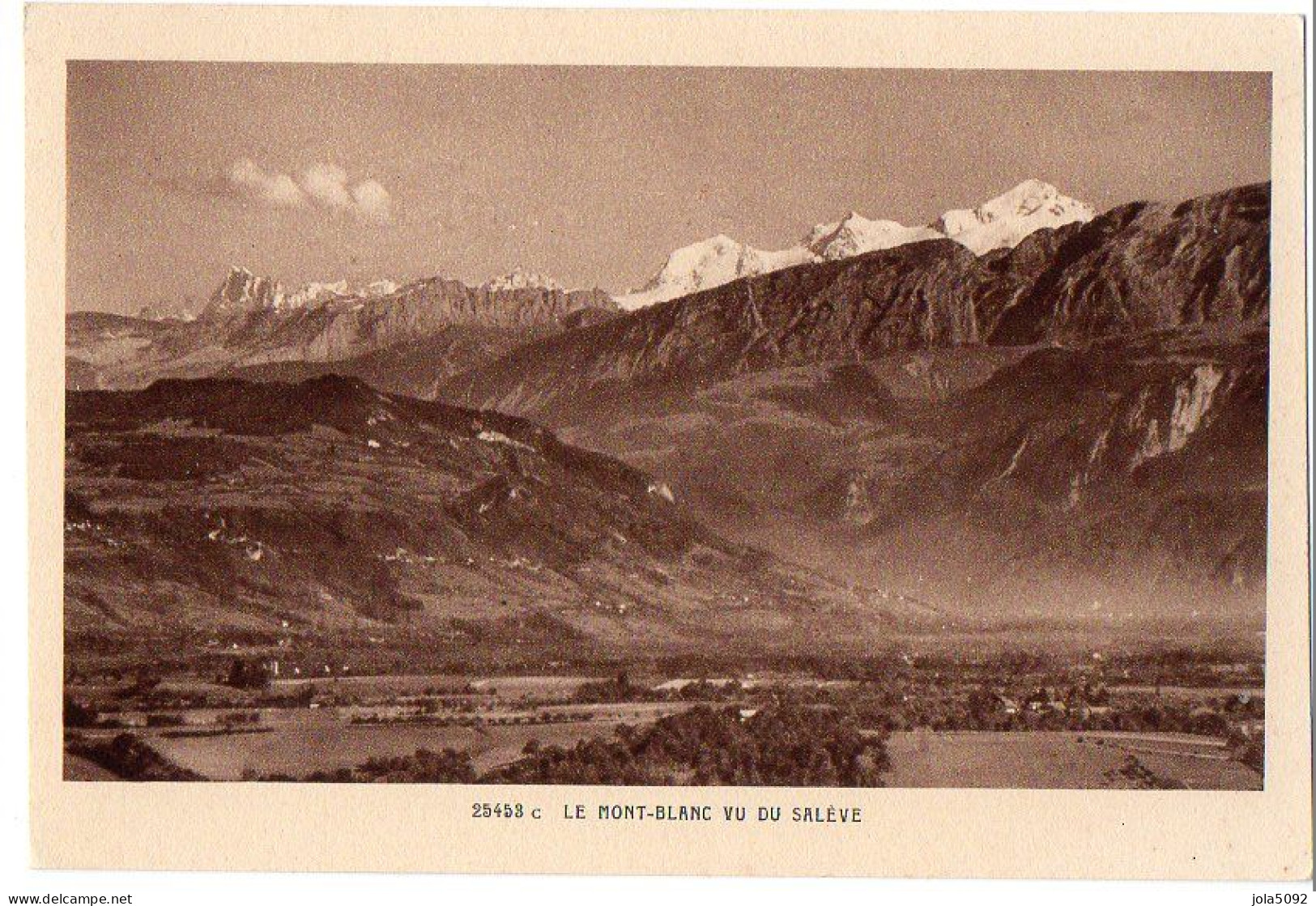 74 - Le Mont-Blanc Vu Du SALEVE - Other & Unclassified