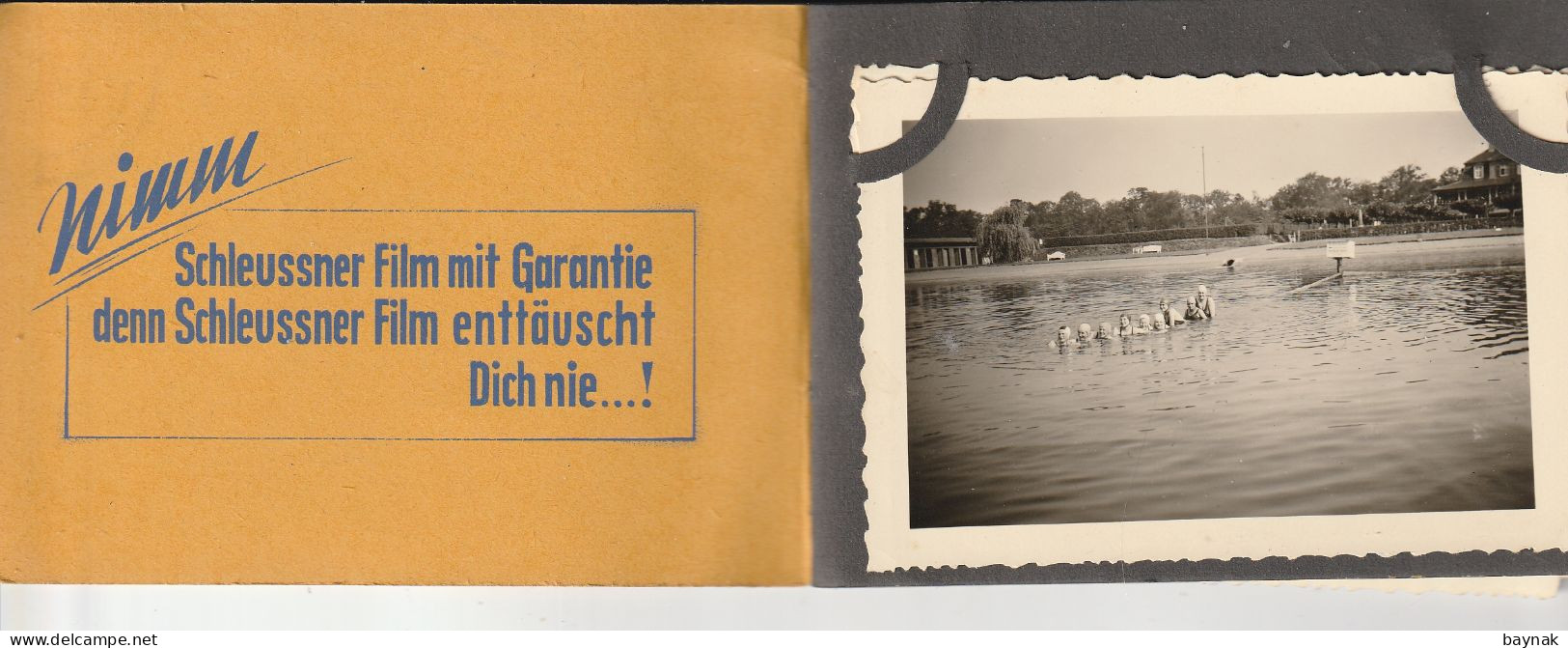 DE325 - DEUTSCHLAND  -  GOHREN A / RUGEN  --   7 X   ORIGINAL KLEINE PHOTOS -  GIRLS, SWIMSUIT, + 2 X WEHRMACHT SOLDATEN - Places