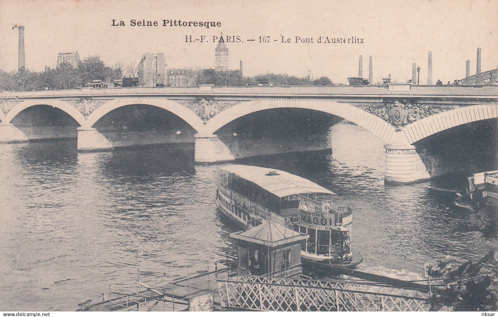 PARIS(13 Em ARRONDISSEMENT) BATEAU DE PENICHE - Arrondissement: 13