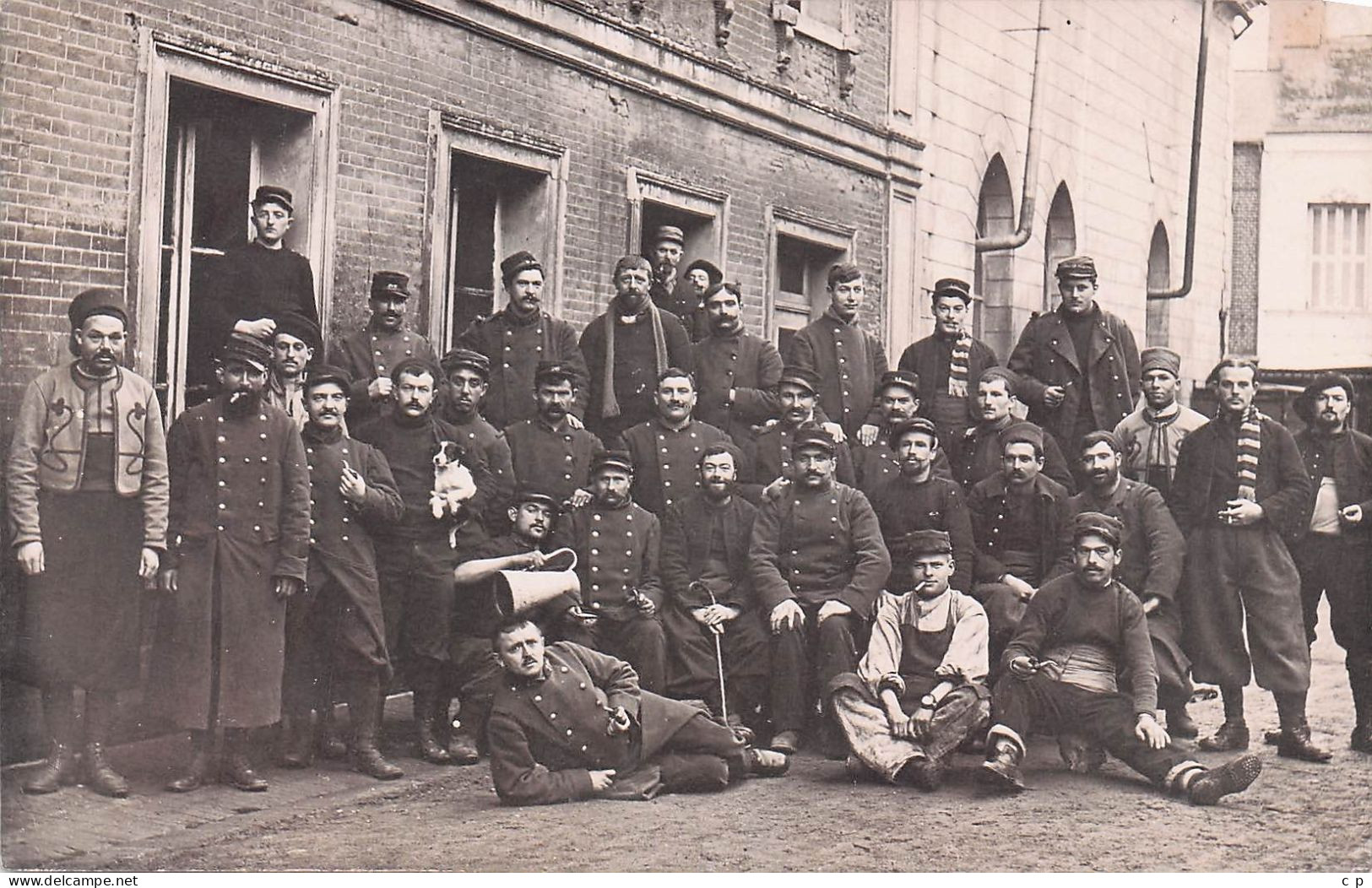 Yvetot -  Militaires - Carte Photo  - CPA °J - Yvetot