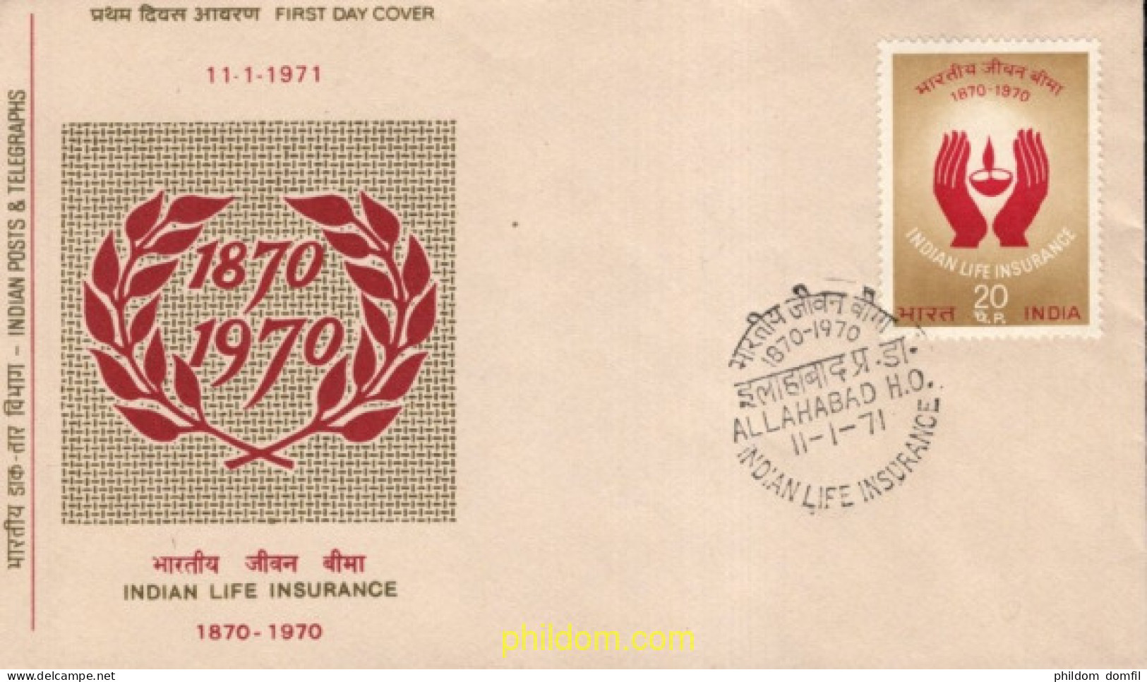 730814 MNH INDIA 1971 CONMEMORACION - Unused Stamps