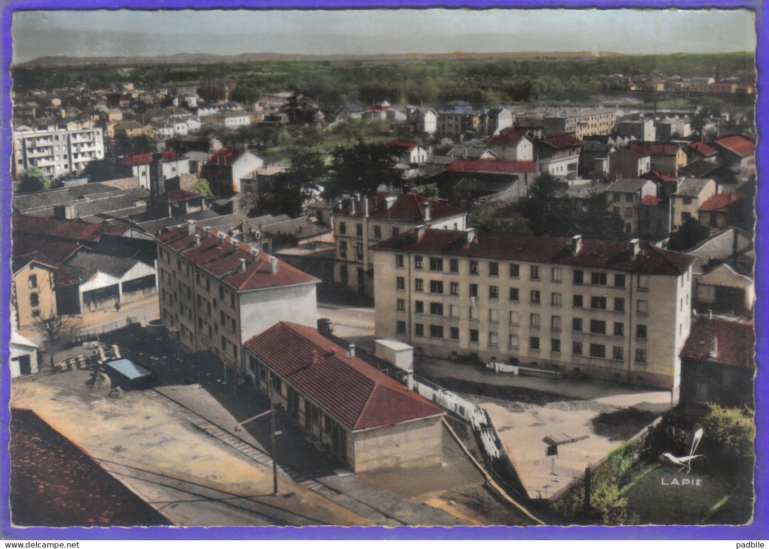 Carte Postale 26. Tain-l'Hermitage  Le Quartier Sud Vue Aérienne  Très Beau Plan - Altri & Non Classificati