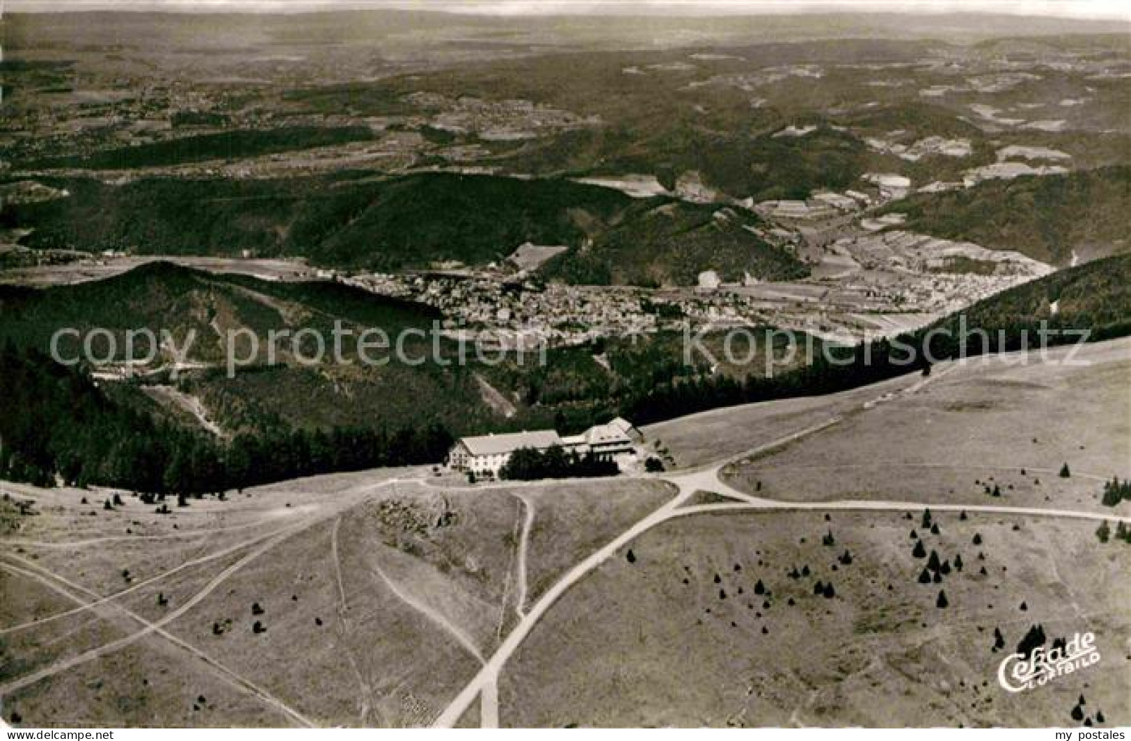 72789027 Waldkirch Breisgau Berghaus Kandel Schwarzwald Rheinebene Fliegeraufnah - Sonstige & Ohne Zuordnung